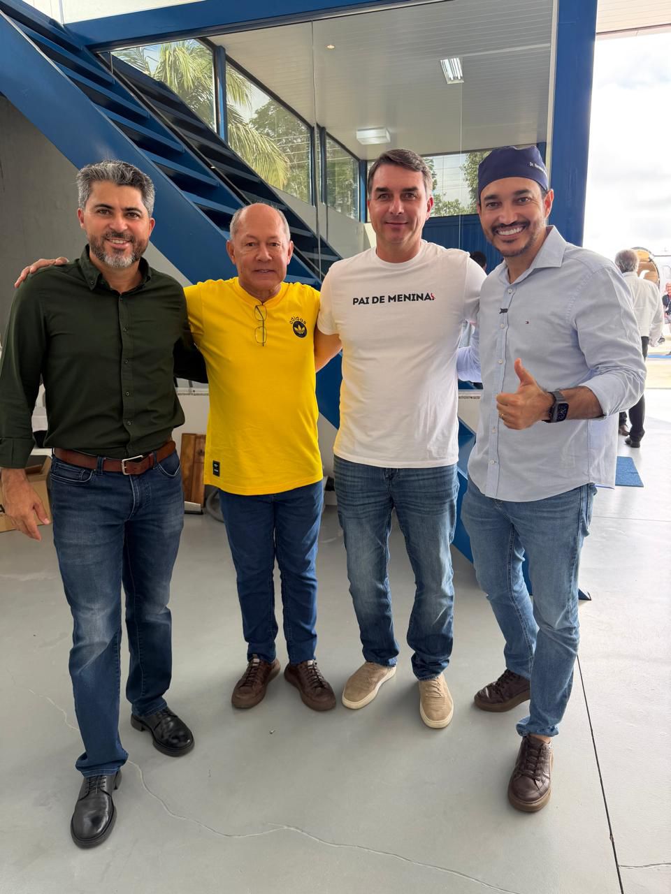 PL mostra força em Rondônia: Chrisóstomo, Marcos Rogério e Flávio Bolsonaro participam de grande ato político em Ji-Paraná