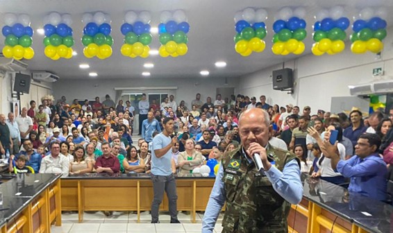 CORONEL CHRISOSTOMO: Vice-presidente do Partido Liberal – PL/RO Intensifica Mobilização para Eleições Municipais em Rondônia.