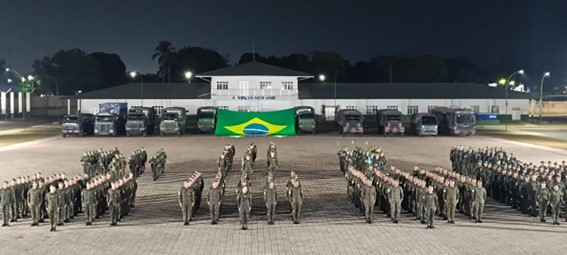 MILITAR DE CORPO E ALMA: Coronel Chrisóstomo participa de celebração do Dia do Soldado em Porto Velho.